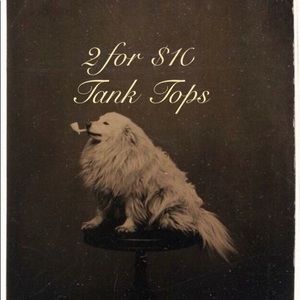 ***SALE TANK TOPS***